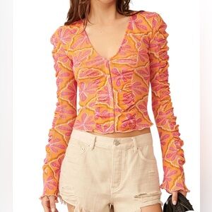 Free People Through The Meadow Top